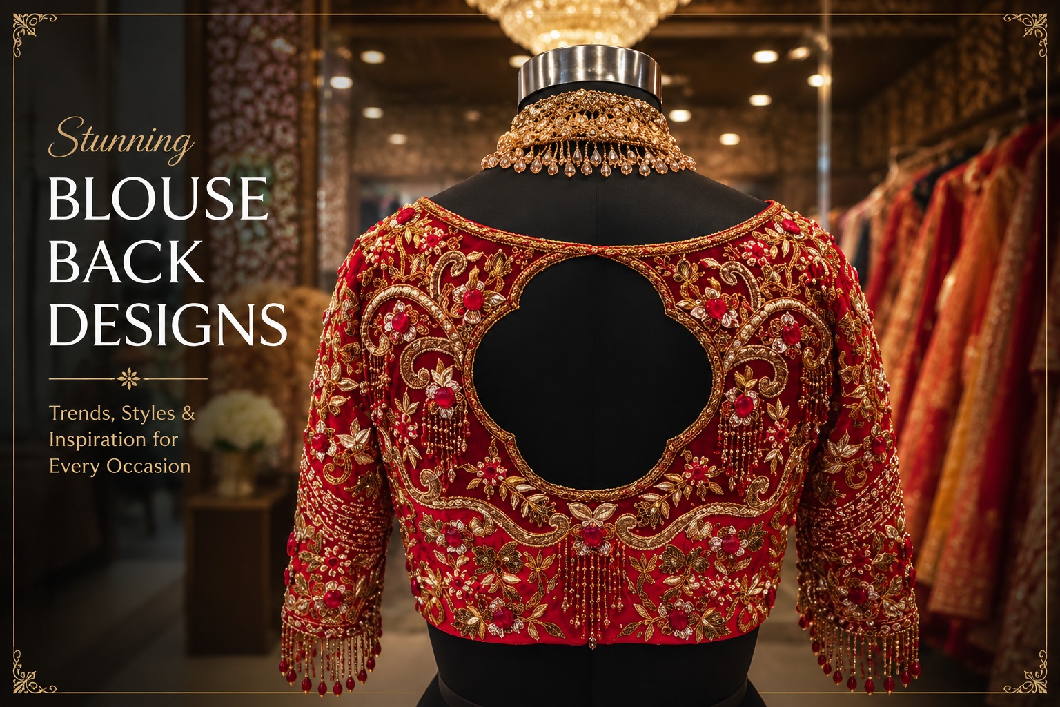 Aari vs Zardosi Bridal Blouse