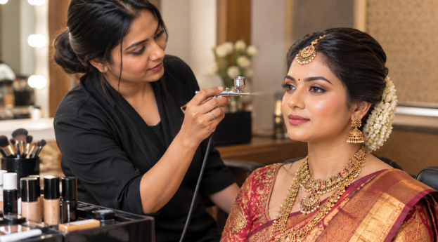 Match your makeup with the wedding timing