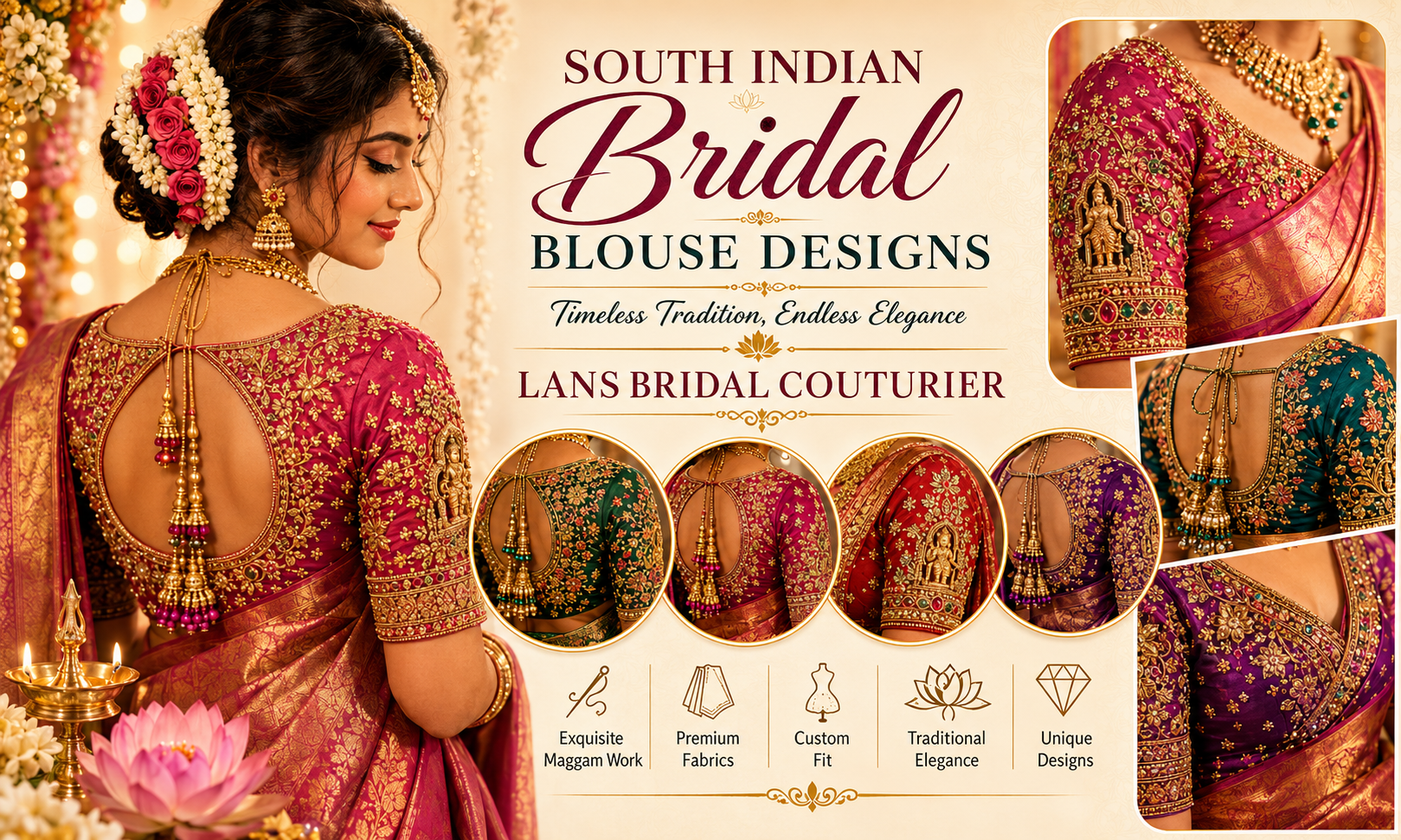 Choosing the Perfect Bridal Blouse Fabric